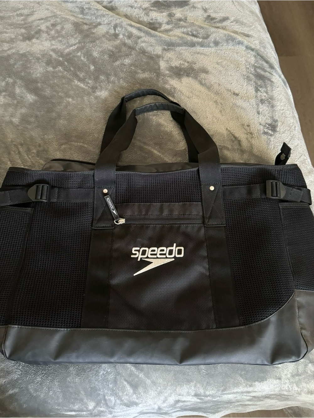 Speedo Large Swim Gear Tote Bag | Wet Pocket | Dual Bottle Holders